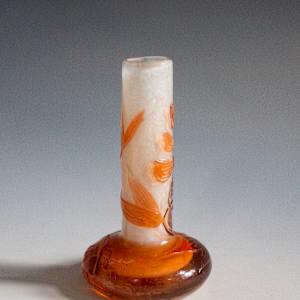 Miniature Vase by Émile Gallé 