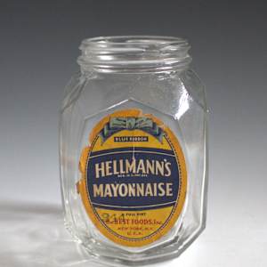 Mayonnaise Jar by Turner Glass Corporation