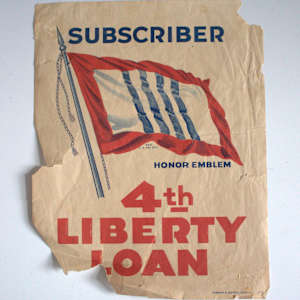 Liberty Loan Advertisements by Edwards & Deutsch Lithographic Co. 