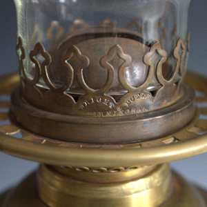 Oil Lamp by James Hinks & Son, Ltd. 