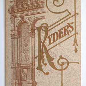 Carte de Visite by James Fitzallen Ryder 