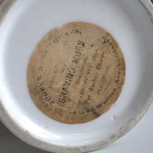 Shaving Mug by Eugene Berninghaus, Unknown, Germany 