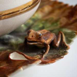 Trinket Box by Faience Manufacturing Co. 