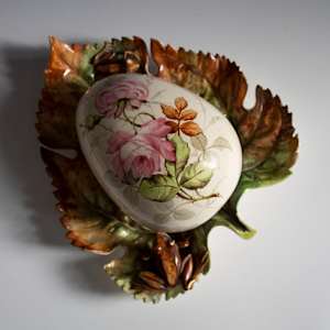 Trinket Box by Faience Manufacturing Co.
