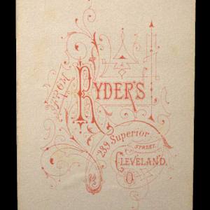 Carte de Visite by James Fitzallen Ryder 