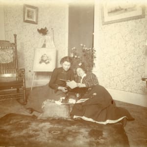 Perusing Photos in the Parlor by William H. Langdon