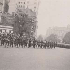 World War I Victory Parade, Washington DC by John Karl Hillers, Swaney Wood 