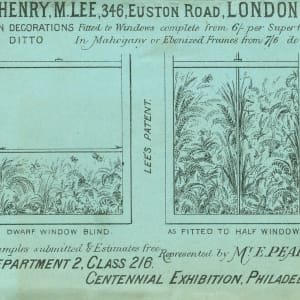 Trade Card by Henry M. Lee