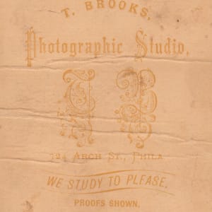 Carte de Visite by Thomas Brooks 