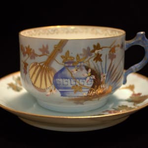 Cup and Saucer by A. Klingenberg