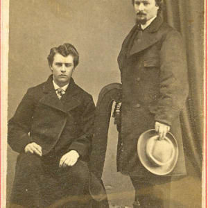 Portrait of Two Men by George S. Irish 