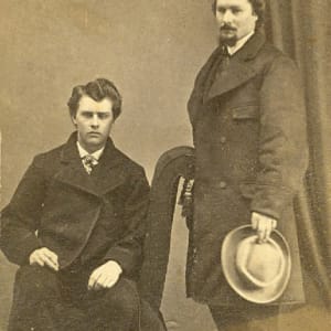 Portrait of Two Men by George S. Irish