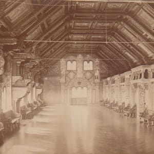 Banquet Hall, Wartburg by F. Cyliax
