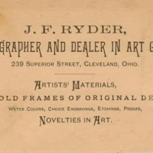 Trade Cards (Set of Two) by James Fitzallen Ryder 