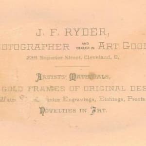 Trade Cards (Set of Two) by James Fitzallen Ryder 