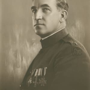Portrait of Father Kelley by George P. Sauter
