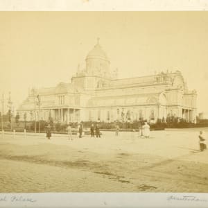Paleis voor Volksvlijt by Andreas Theodorus Rooswinkel