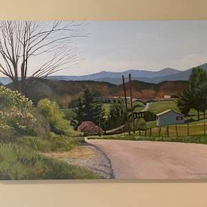 A Country Road in Spring by Douglas H Caves Sr 