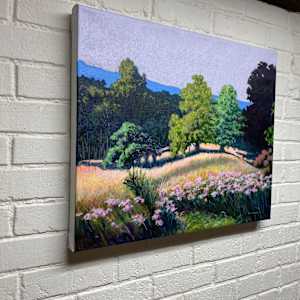 Dance of Pink in a Lush Summer Field, Version 2 by Douglas H Caves Sr 