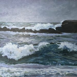 Storm At Wells by Douglas H Caves Sr