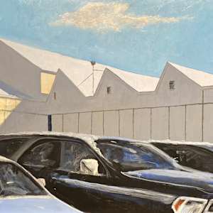 Winter Sky, Against the Grain: Industrial Wave Series by Douglas H Caves Sr