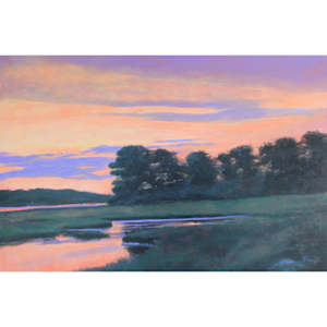 Early Evening on the Webhannet River by Douglas H Caves Sr