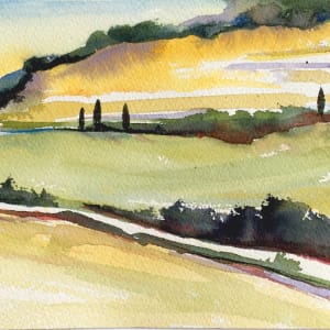 Summer light -  Tuscany- Study by stefania boiano