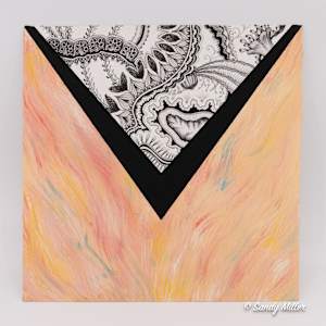 24022- V Peach 3 by Sandy Miller, Image 5.