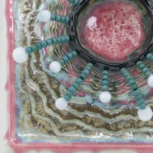 Square Wall Hanging - Splash by Sandy Miller 