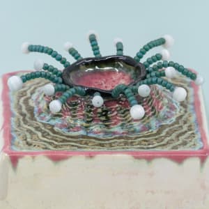 Square Wall Hanging - Splash by Sandy Miller 