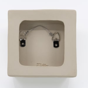 Square Wall Hanging - Looped by Sandy Miller 