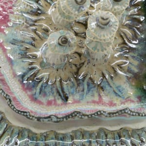 Square Wall Hanging - Discs by Sandy Miller 