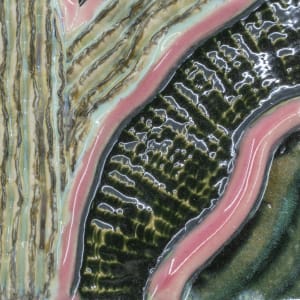 Square Wall Hanging - Crossroads by Sandy Miller 