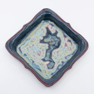 23122 - Square Plate by Sandy Miller 