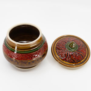 Lidded Container by Sandy Miller