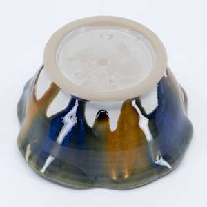 24093 Fluted Rim Bowl by Sandy Miller 