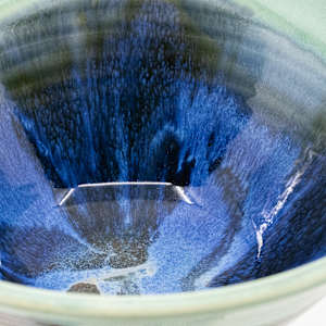 24106  Pedestal Dish by Sandy Miller 