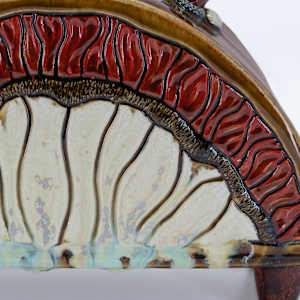 25008 Spanning Out (Lidded Vessel) by Sandy Miller  Image: BACK - Details