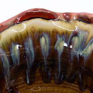 25010 Wavy Rimmed Bowl by Sandy Miller