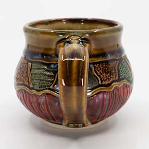 25011 Brown Coffee Cup by Sandy Miller