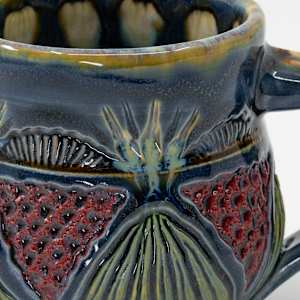 25014 Blue Coffee Cup by Sandy Miller 