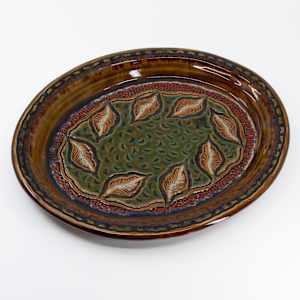 25017 Oval Chinet Platter by Sandy Miller 