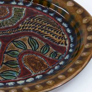 25018 Oval Chinet Platter by Sandy Miller 