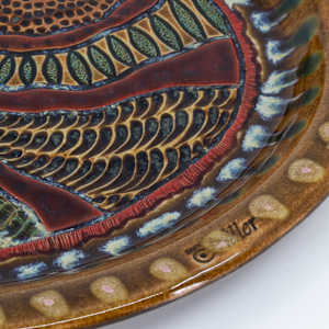25018 Oval Chinet Platter by Sandy Miller 