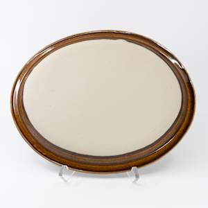 25018 Oval Chinet Platter by Sandy Miller 