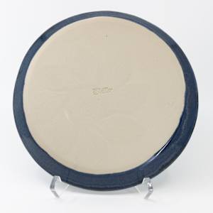 25019 - 8.5" Round Beveled Plate by Sandy Miller 