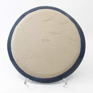 25021 - 8.5" Round Beveled Plate by Sandy Miller 