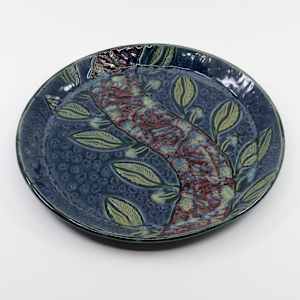 25023 - 8.5" Round Beveled Plate by Sandy Miller 