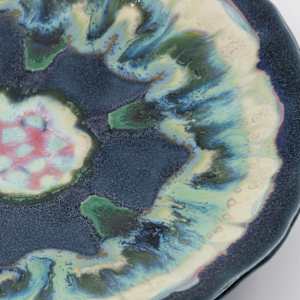 25029 Round Pedestal Serving Dish by Sandy Miller 