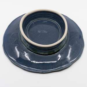 25029 Round Pedestal Serving Dish by Sandy Miller 